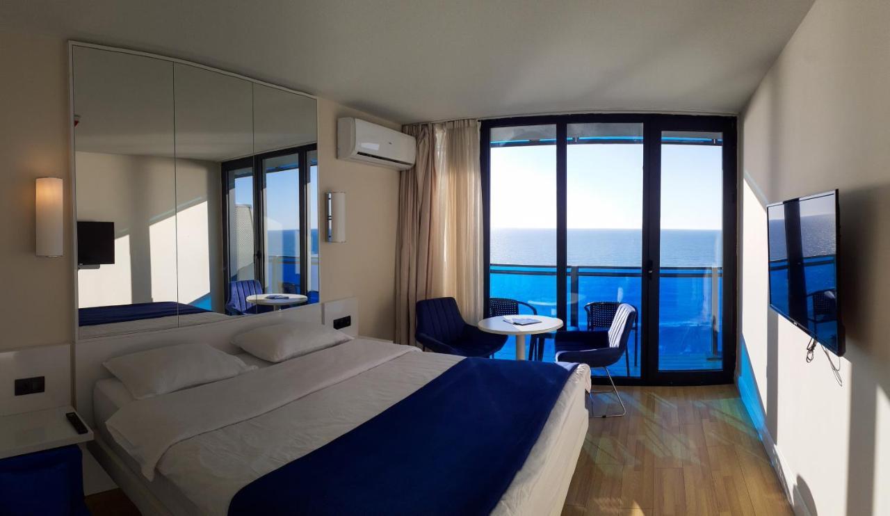 Only Front Sea View, No Side View, Wonderful Panorama, High Floor, Location Guarantee Aparthotel Batumi Exterior foto
